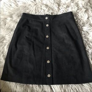 🖤 H&M black suede skirt 🖤